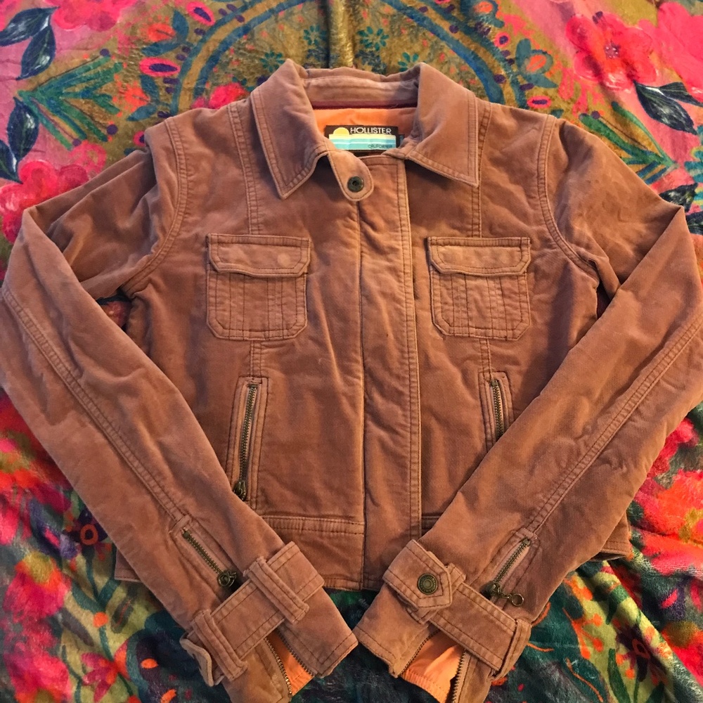 Hollister moto jacket